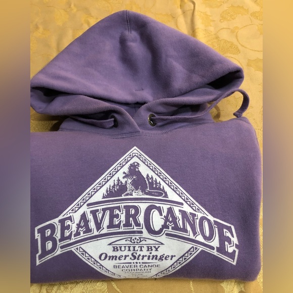 Beaver Canoe xs purple hoodie. Great condition - Picture 4 of 6